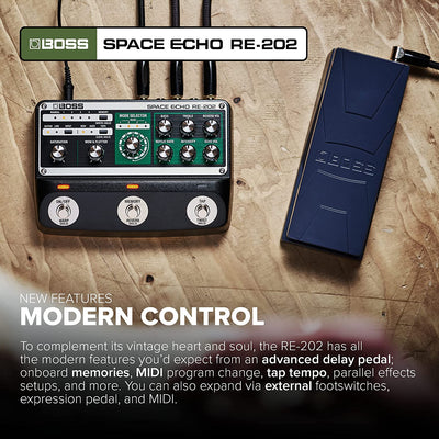 Boss RE-202 Space Echo Delay and Reverb Effects