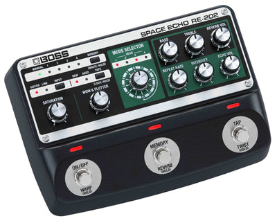 Boss RE-202 Space Echo Delay and Reverb Effects w/ Power Supply