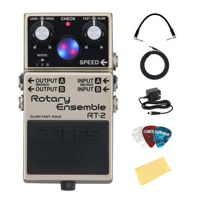 Boss RT-2 Rotary Ensemble w/ Power Supply