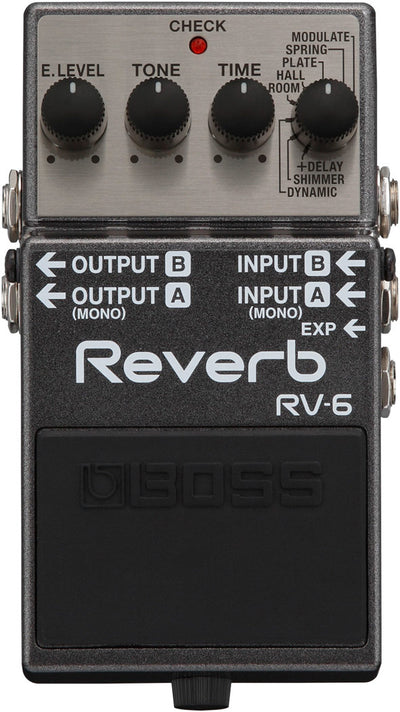 Boss RV-6 Reverb w/ Power Supply