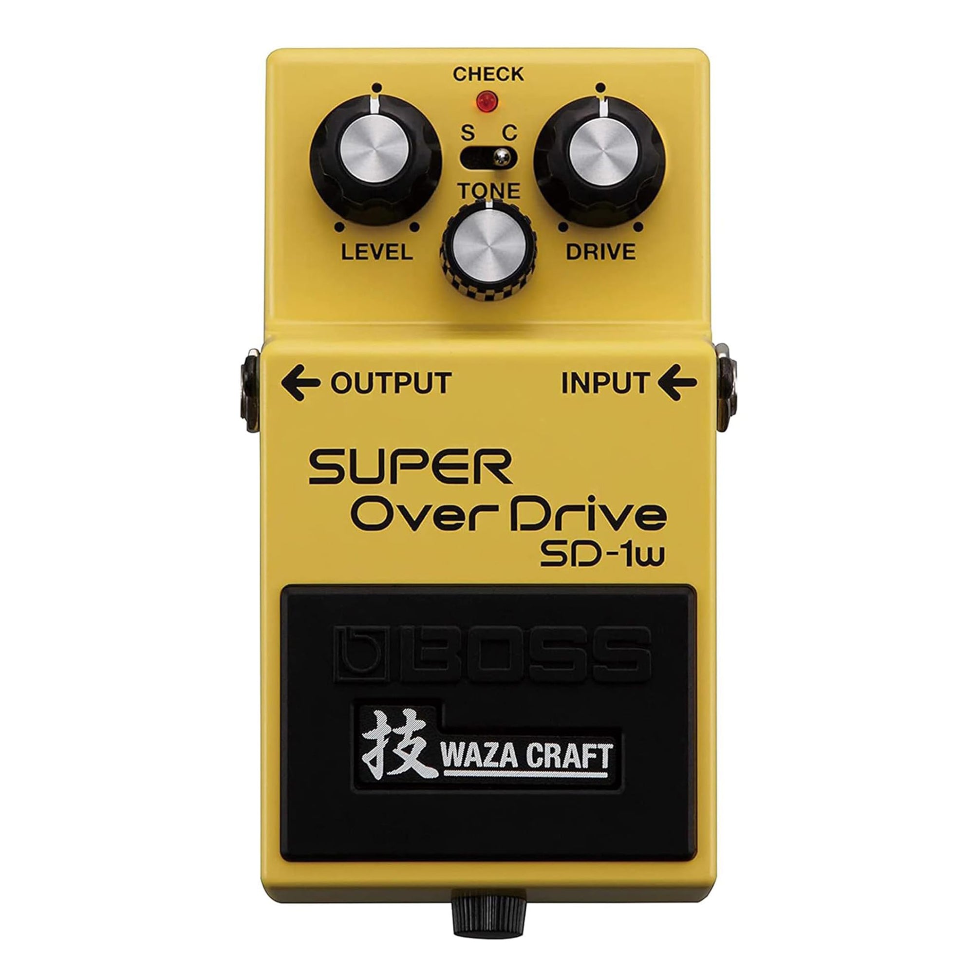 Boss SD-1W Waza Craft Super Overdrive w/ Instrument Cable