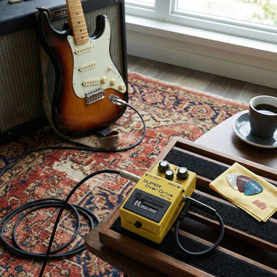 Boss SD-1W Waza Craft Super Overdrive w/ Instrument Cable