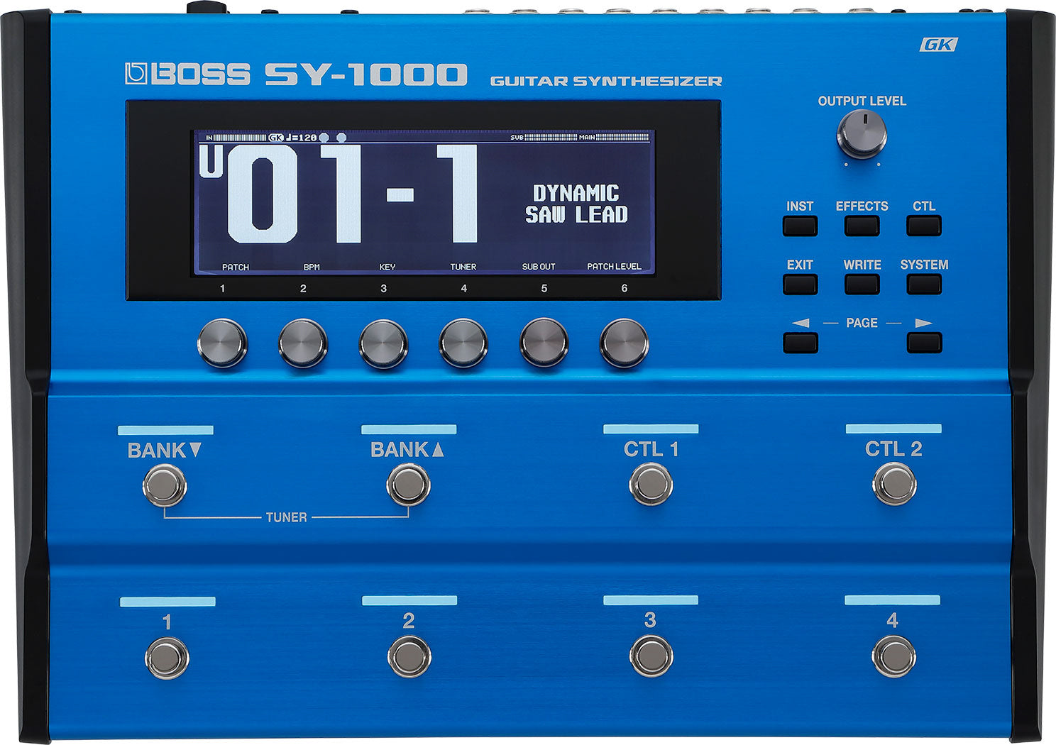 Boss SY-1000 Guitar Synthesizer w/ Instrument Cables
