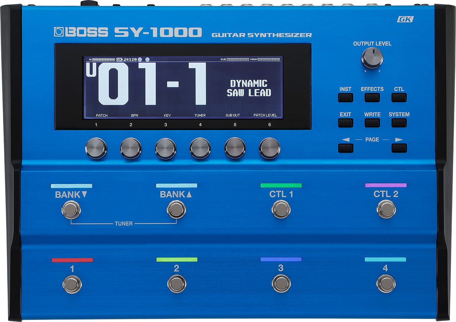 Boss SY-1000 Guitar Synthesizer w/ Instrument Cables