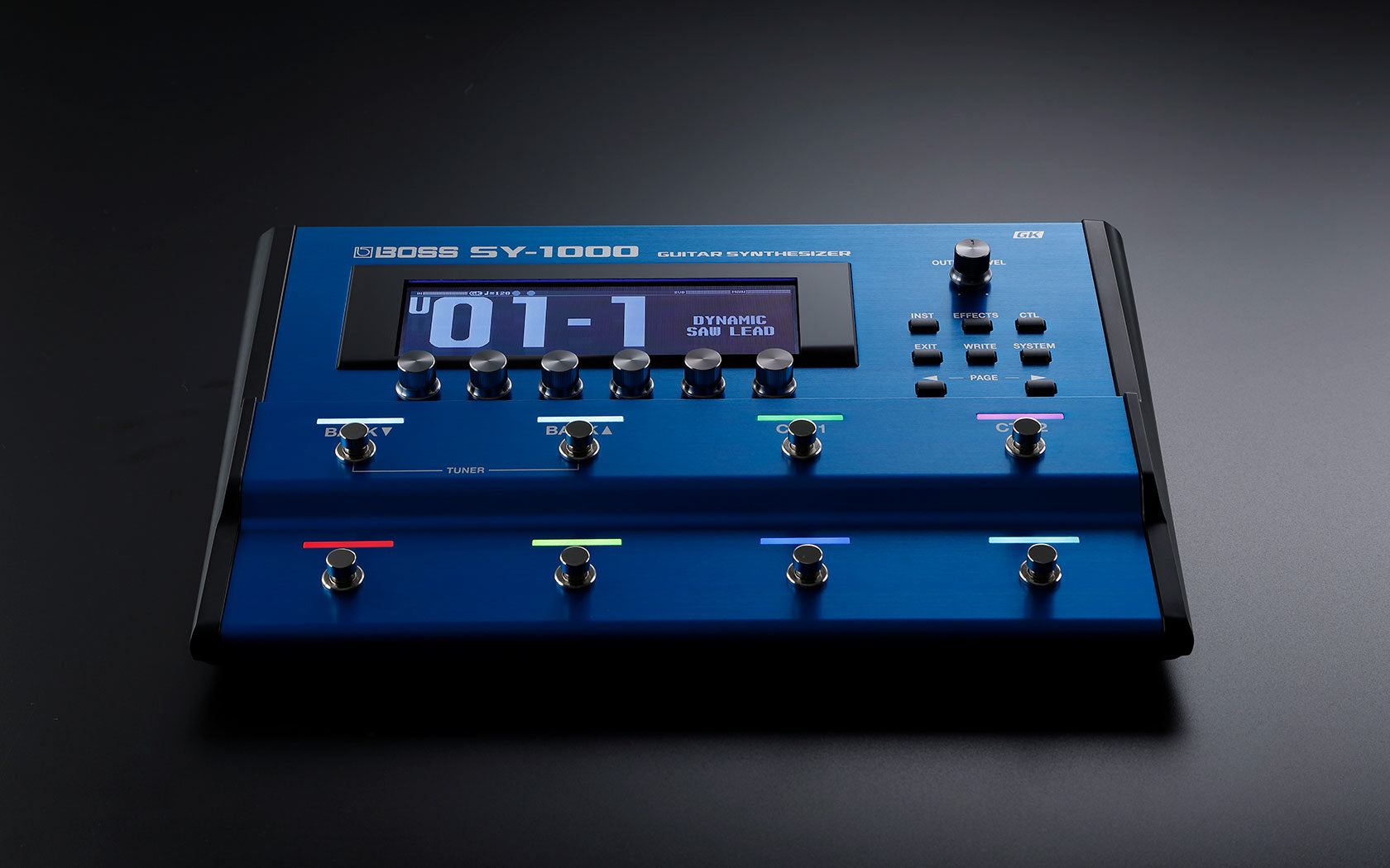 Boss SY-1000 Guitar Synthesizer w/ Instrument Cables