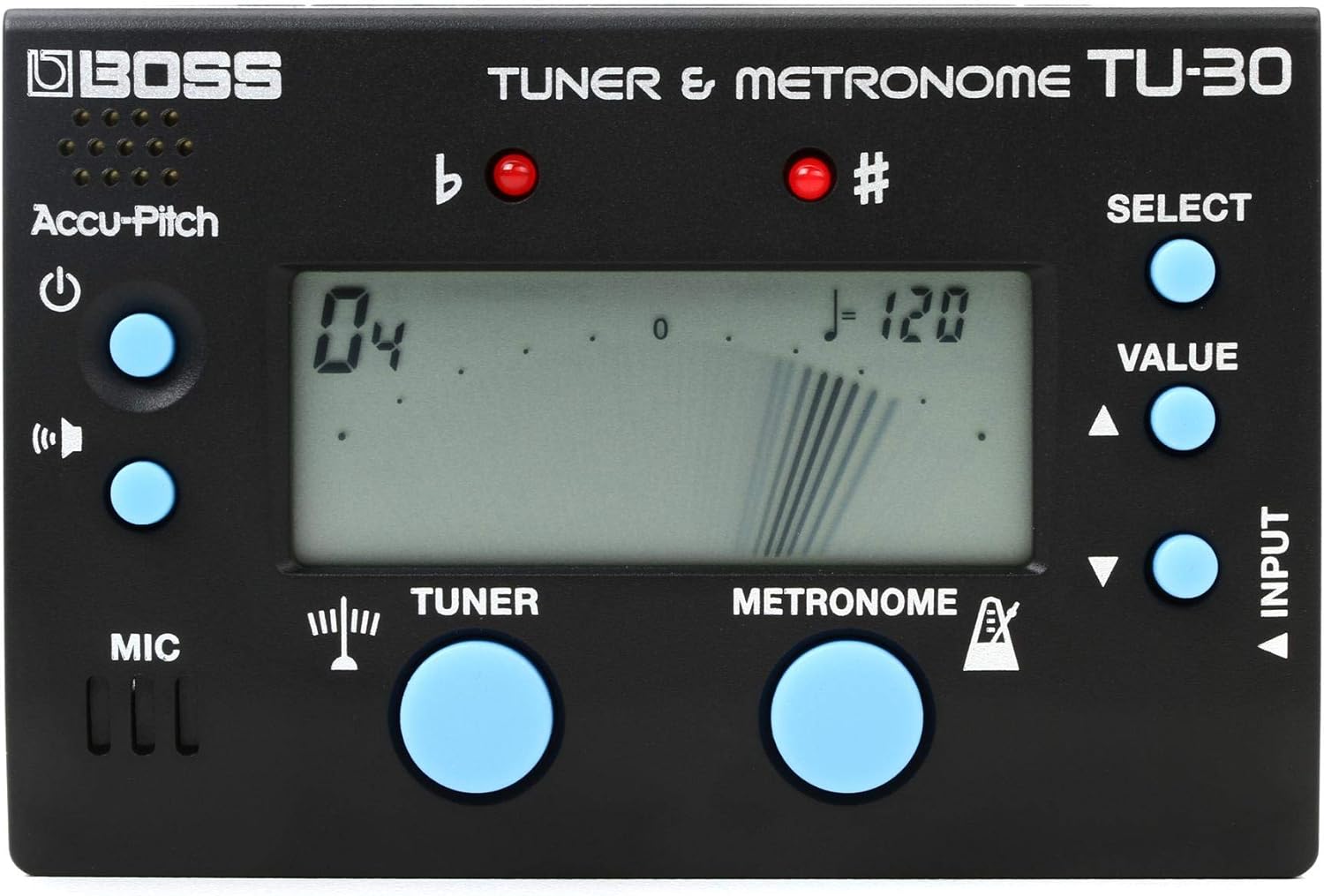Boss TU-30 Tuner and Metronome