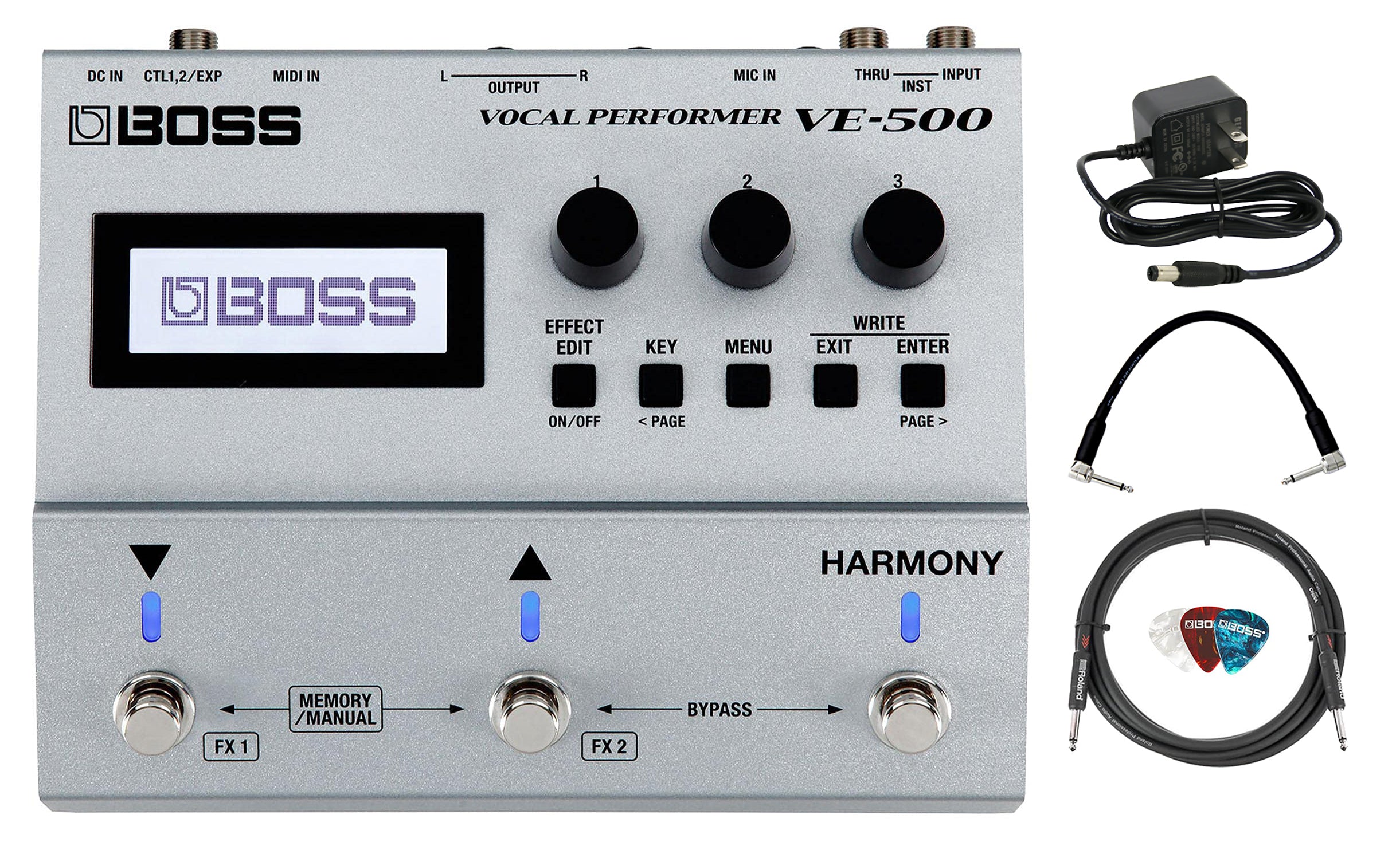 Boss VE-500 Vocal Performer w/ Power Adapter