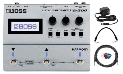 Boss VE-500 Vocal Performer w/ Power Adapter