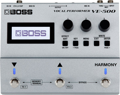 Boss VE-500 Vocal Performer w/ Power Adapter