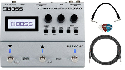 Boss VE-500 Vocal Performer w/ Instrument Cable