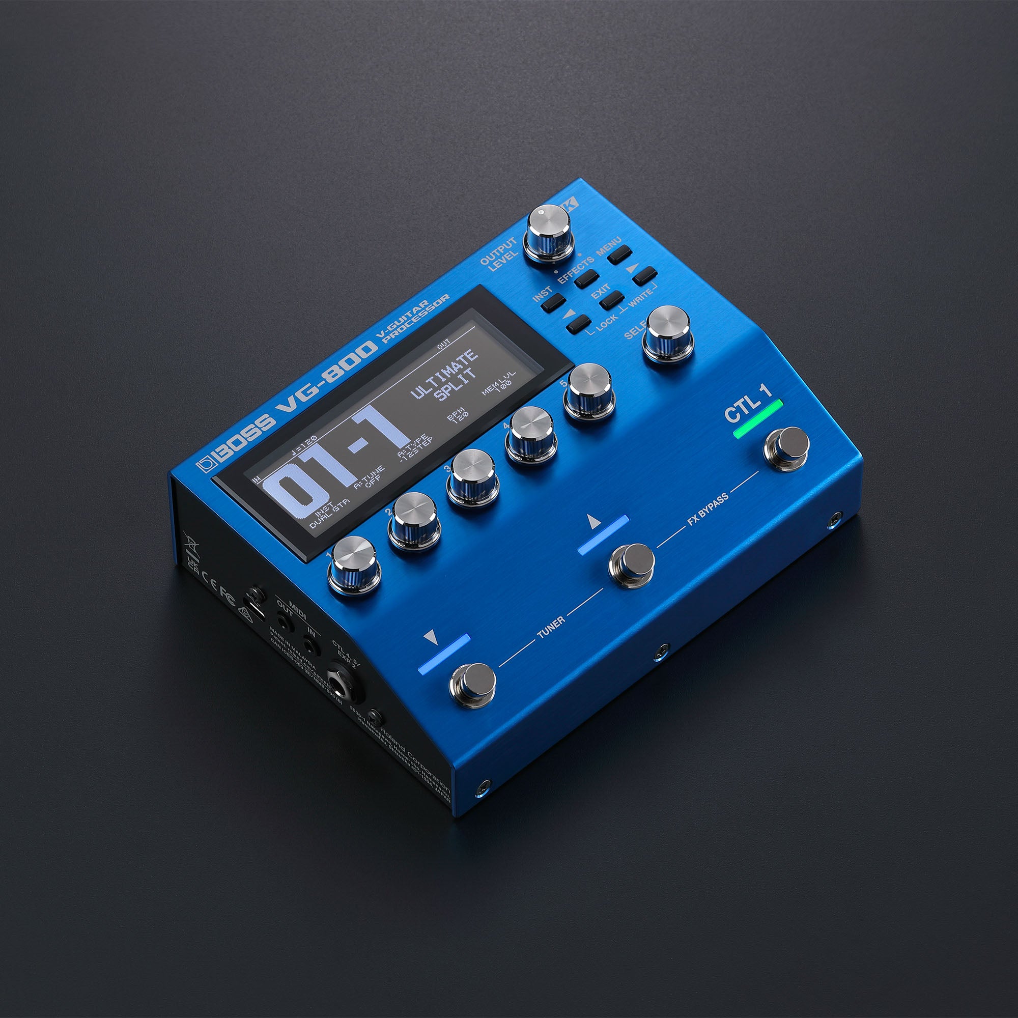 Boss VG-800 V-Guitar Processor w/ MIDI Cable