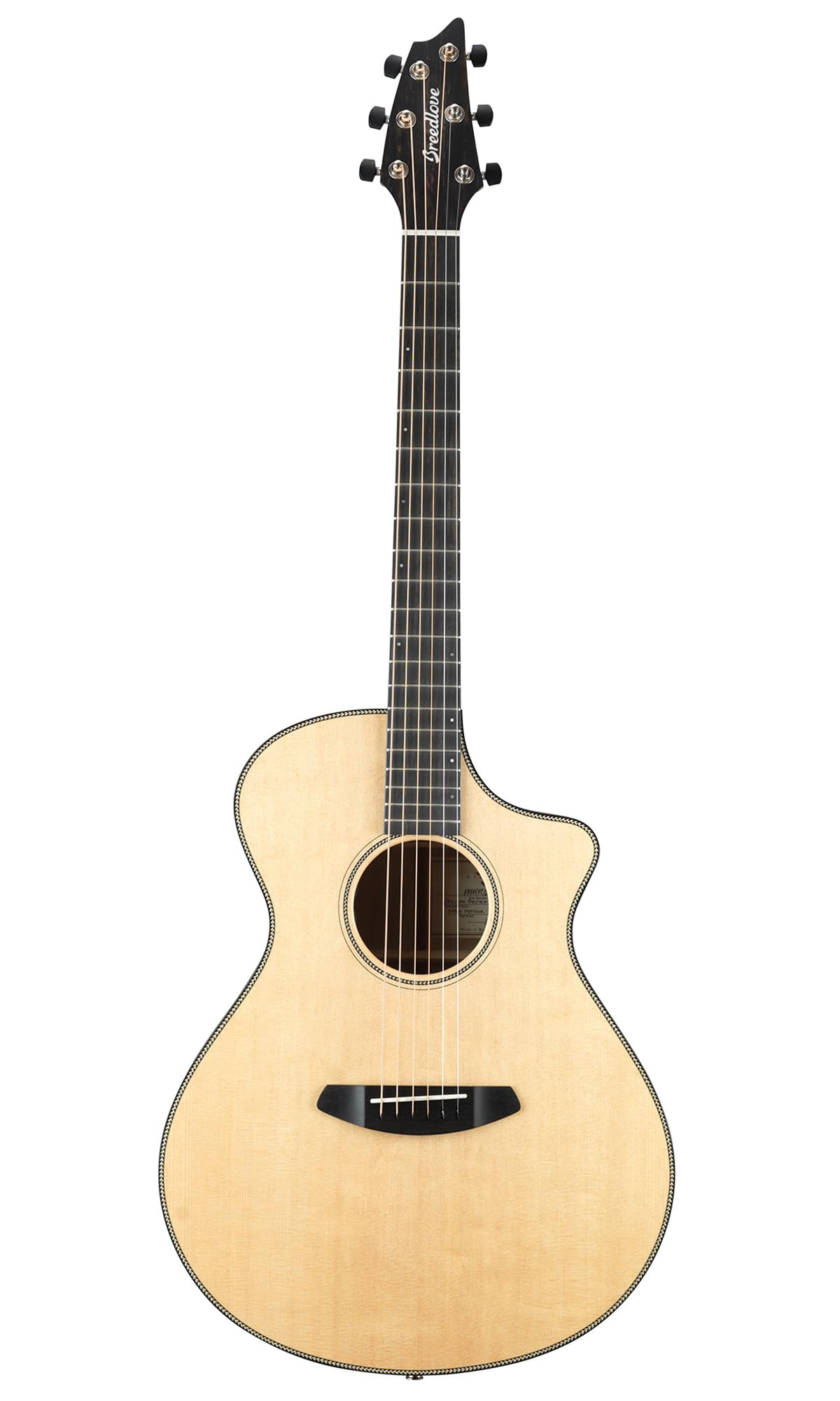 Breedlove Oregon Concert CE - Natural Sitka-Myrtlewood w/ Hard Case