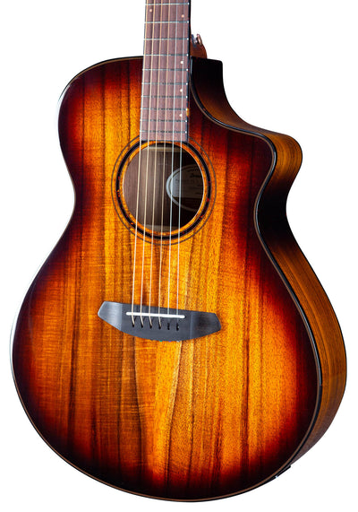 Breedlove Pursuit Exotic S Concert Edgeburst CE Acoustic-Electric Guitar - Koa