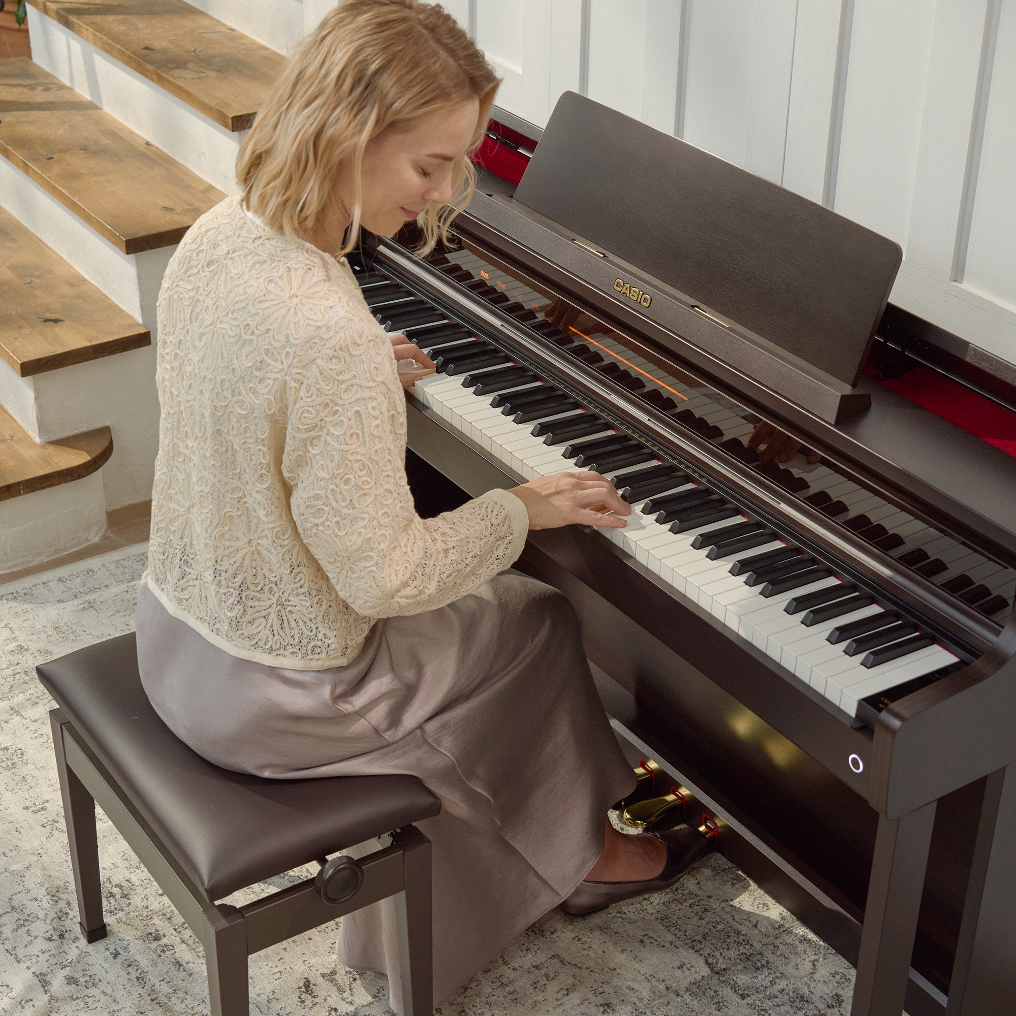 Casio AP-750 Celviano 88-Key Digital Piano - Rosewood