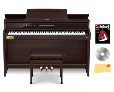 Casio AP-750 Celviano 88-Key Digital Piano - Rosewood w/ Adjustable Stand