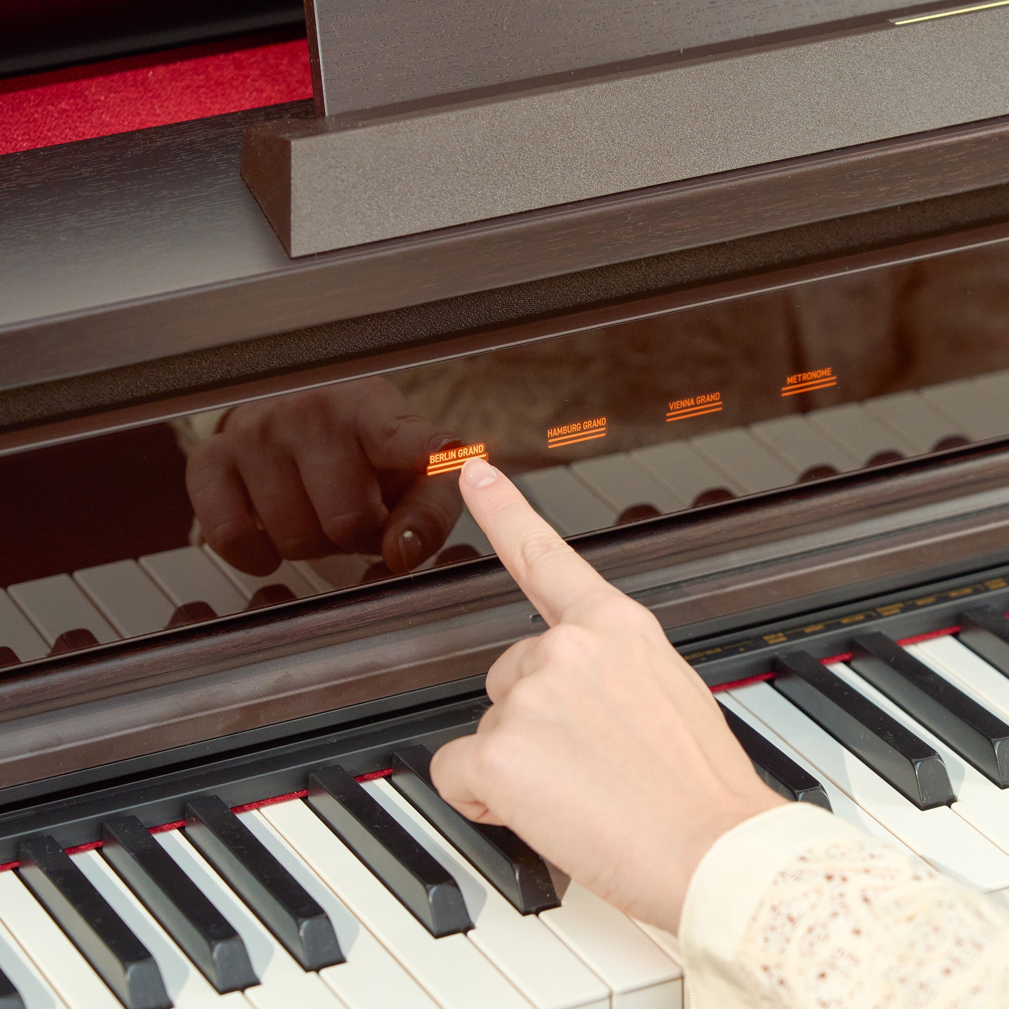 Casio AP-750 Celviano 88-Key Digital Piano - Rosewood w/ Adjustable Stand