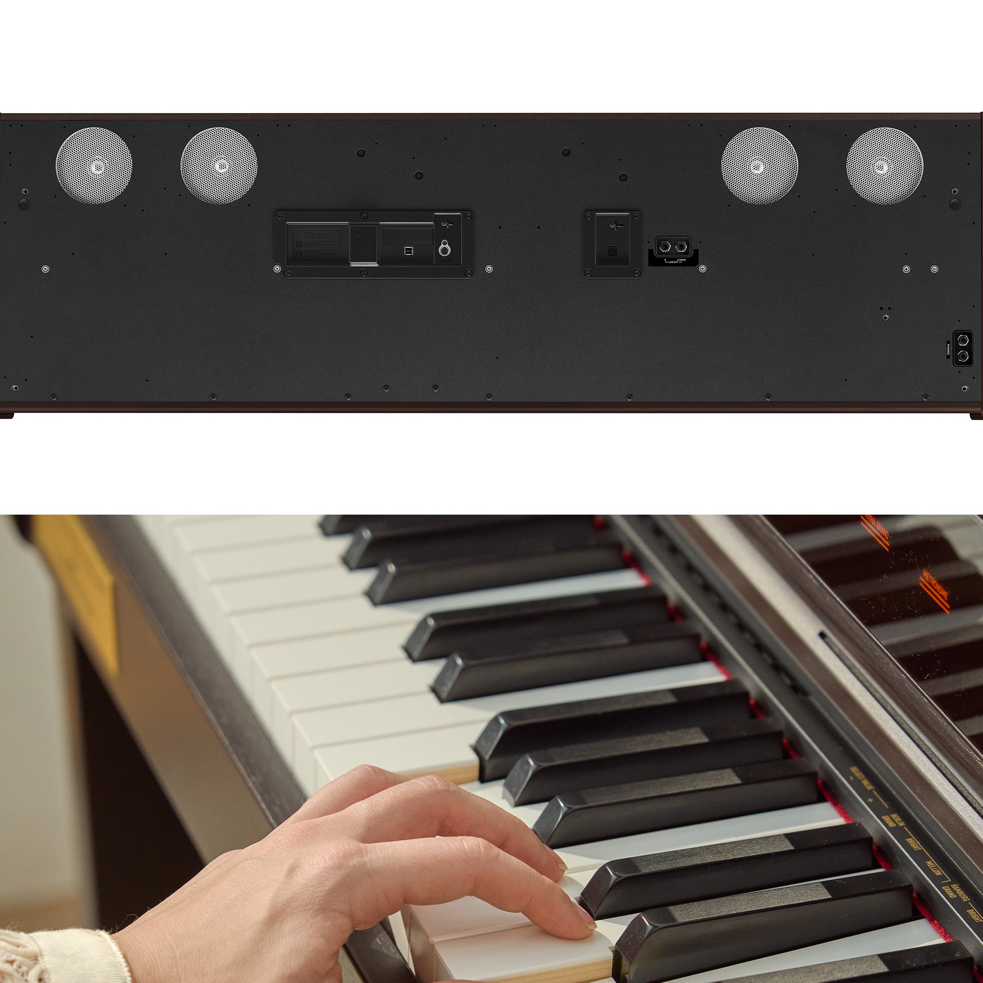 Casio AP-750 Celviano 88-Key Digital Piano - Rosewood w/ Adjustable Stand
