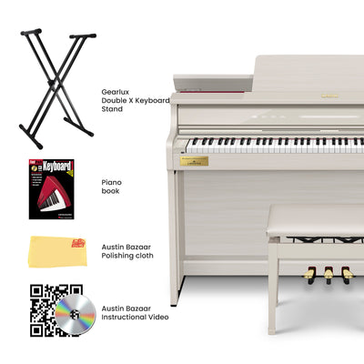 Casio AP-750 Celviano 88-Key Digital Piano - Gray Beige w/ Adjustable Stand