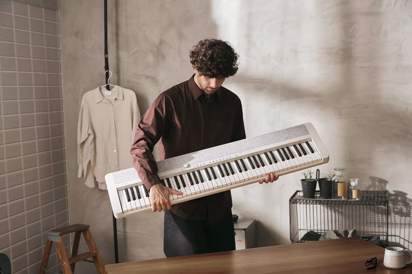 Casio Casiotone CT-S1 76-Key Portable Keyboard - White