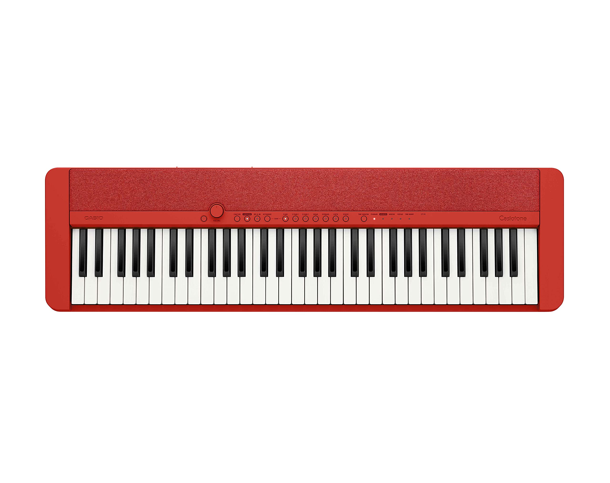 Casio CT-S1 Casiotone 61-Key Keyboard - Red
