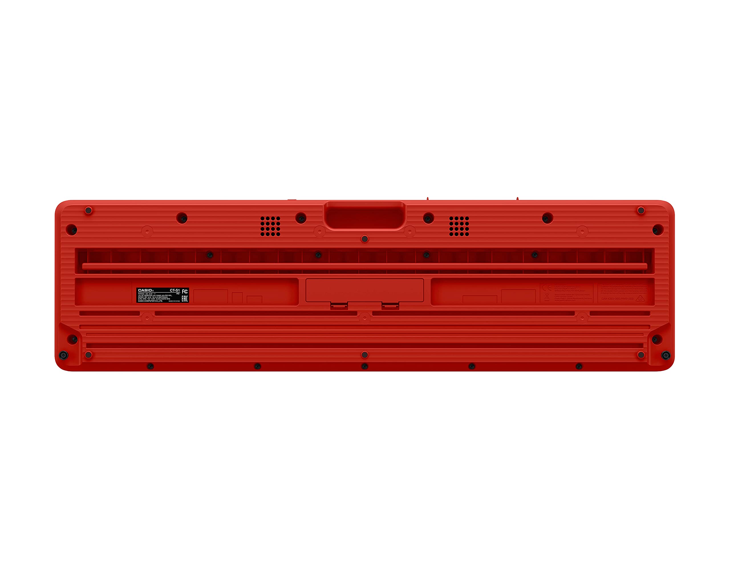 Casio CT-S1 Casiotone 61-Key Keyboard - Red
