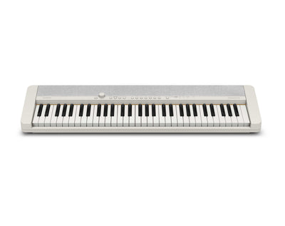 Casio CT-S1 Casiotone 61-Key Keyboard - White w/ Adjustable Stand