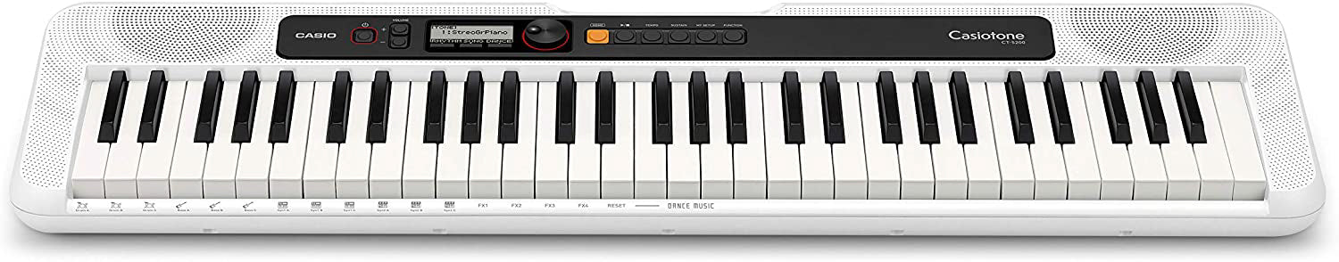 Casio CT-S200 Casiotone 61-Key Keyboard - White