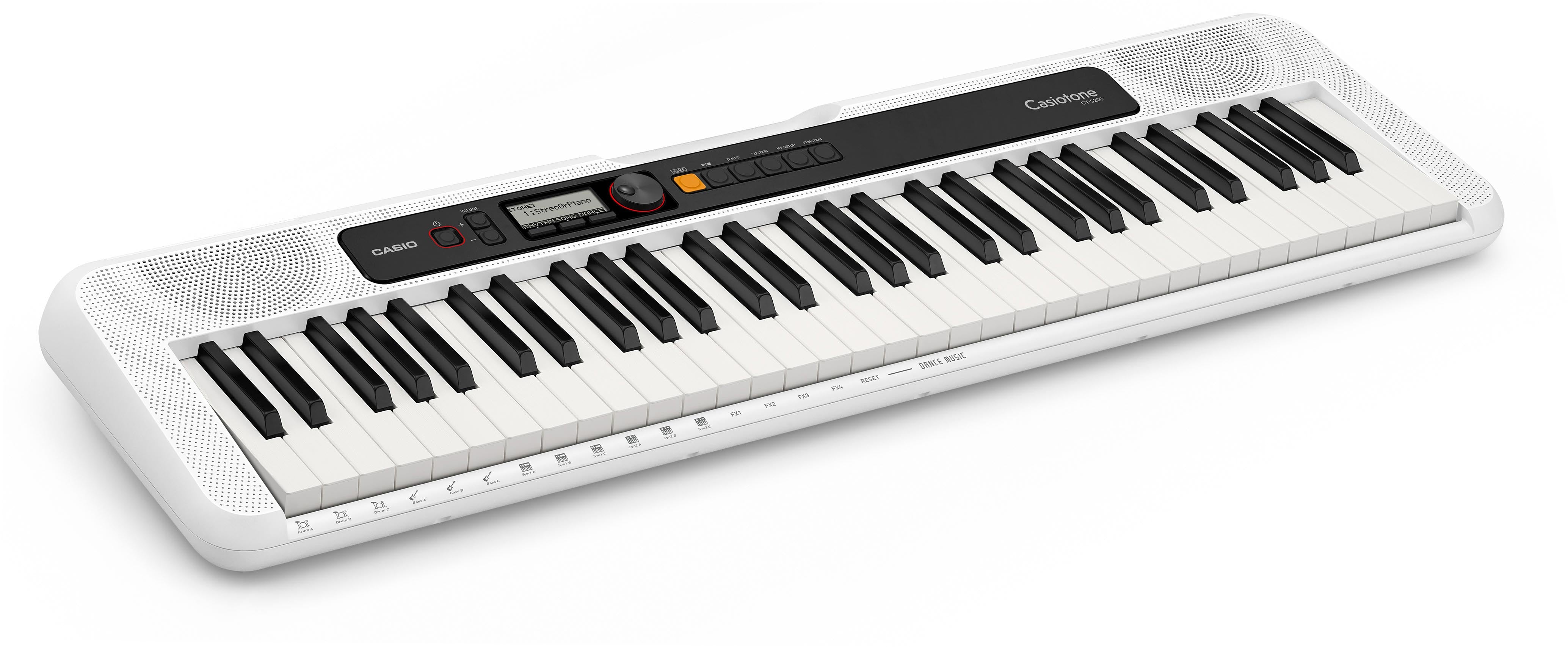 Casio CT-S200 Casiotone 61-Key Keyboard - White w/ Stand