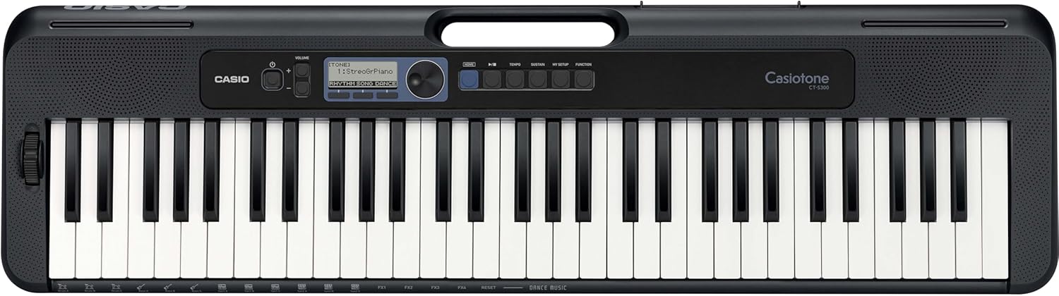 Casio CT-S300 Casiotone 61-Key Keyboard w/ Adjustable Stand