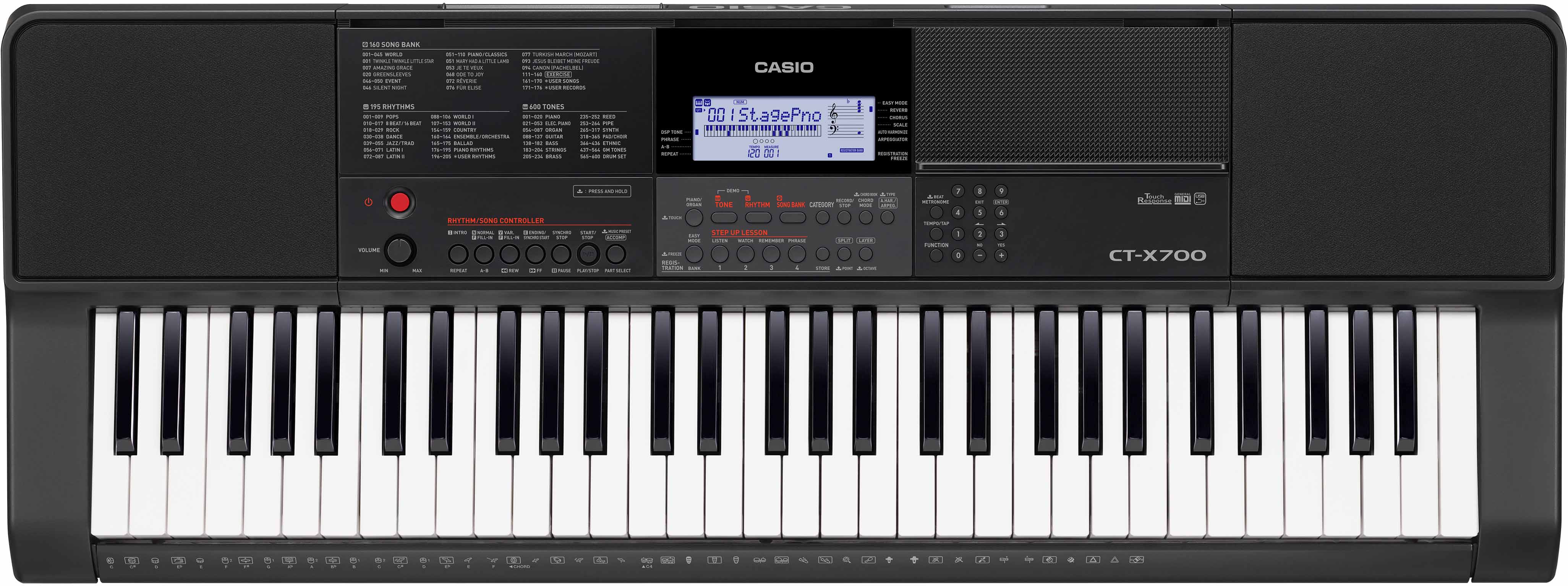 【12/16まで】CASIO CT-X700 キーボード 61鍵盤 2018年製 Casio CT-X700 61-Key Keyboard – Austin Bazaar