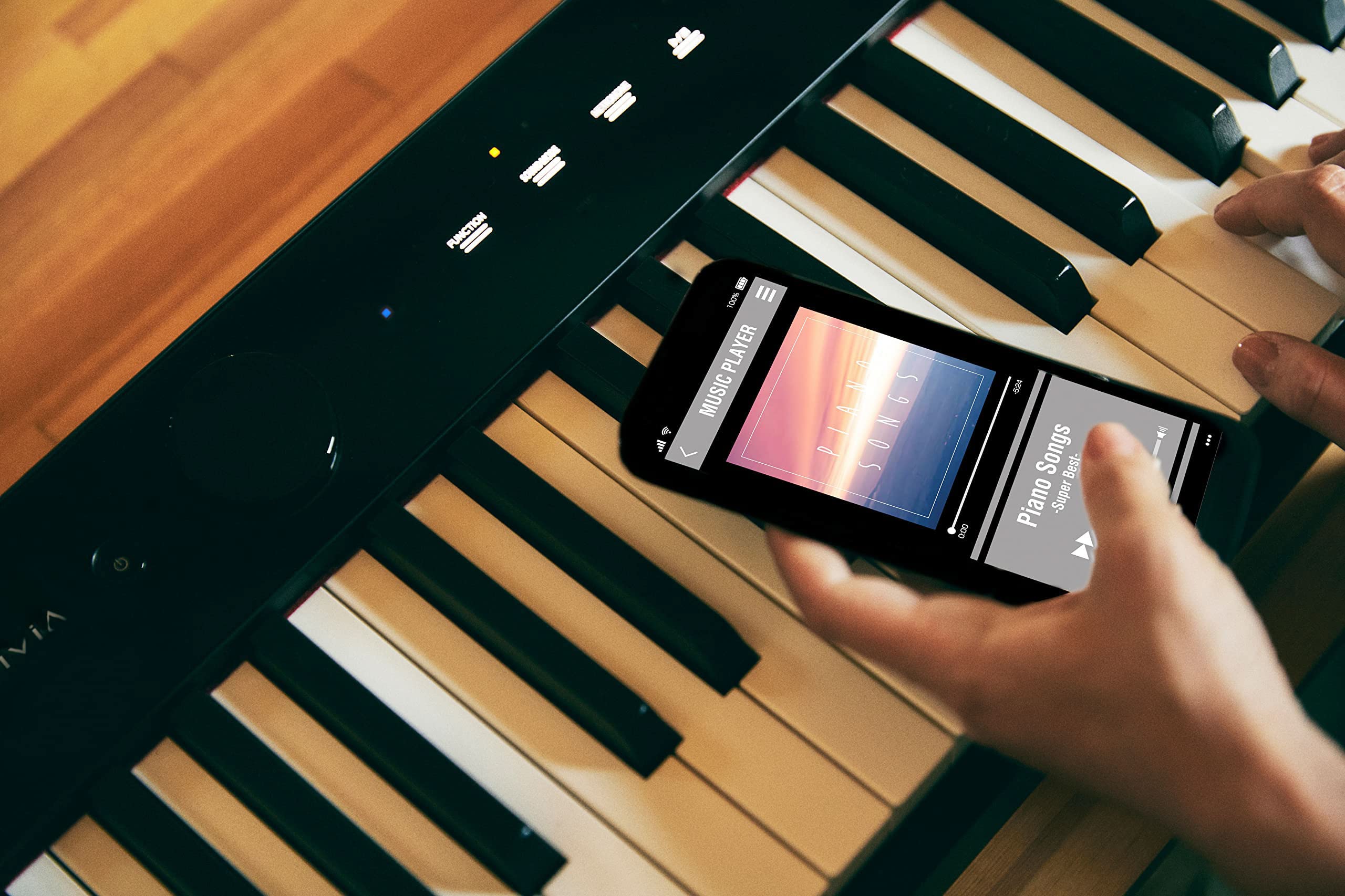 Casio PX-S1100 Privia Slim Digital Piano - Black w/ CS-68 Stand
