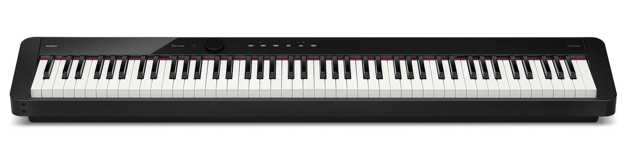 Casio PX-S5000 Privia Slim Digital Piano - Black w/ Adjustable Stand