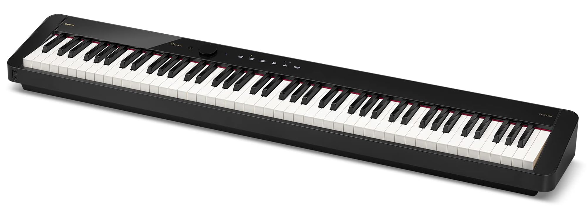 Casio PX-S5000 Privia Slim Digital Piano - Black w/ Adjustable Stand