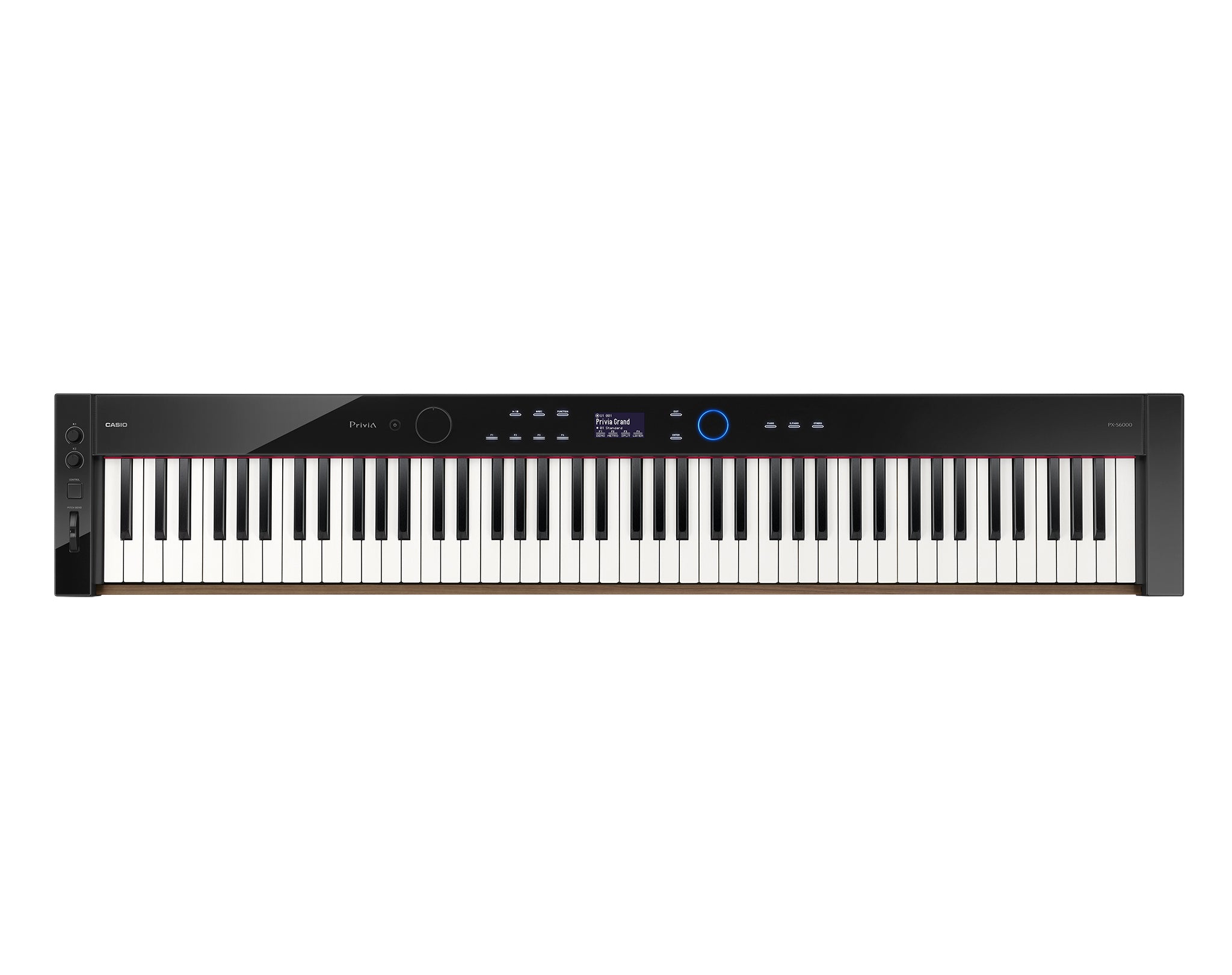 Casio PX-S6000 Privia Slim Digital Piano - Black w/ SP-34 Pedal