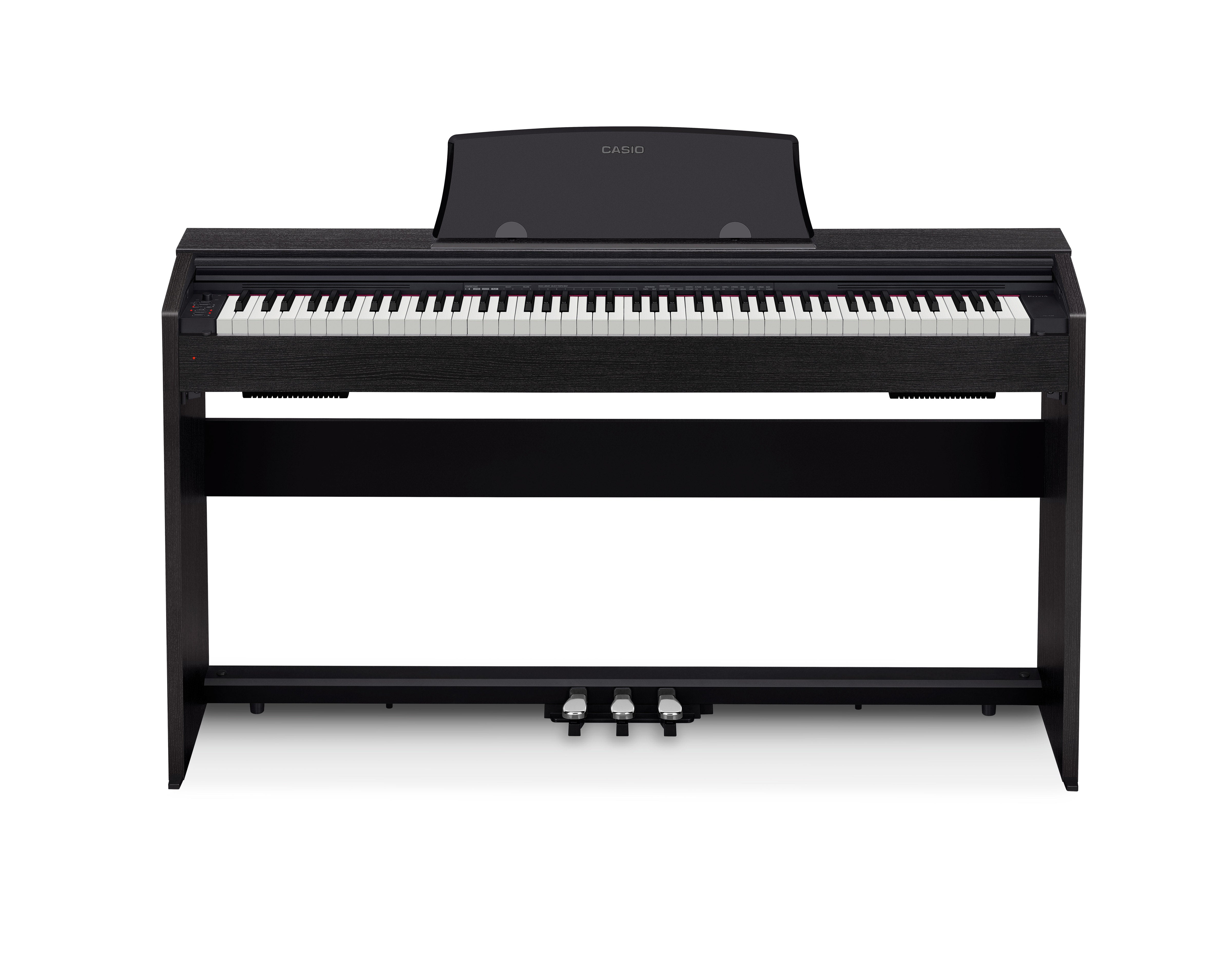 Casio PX-770 Privia Digital Piano - Black w/ Adjustable Bench