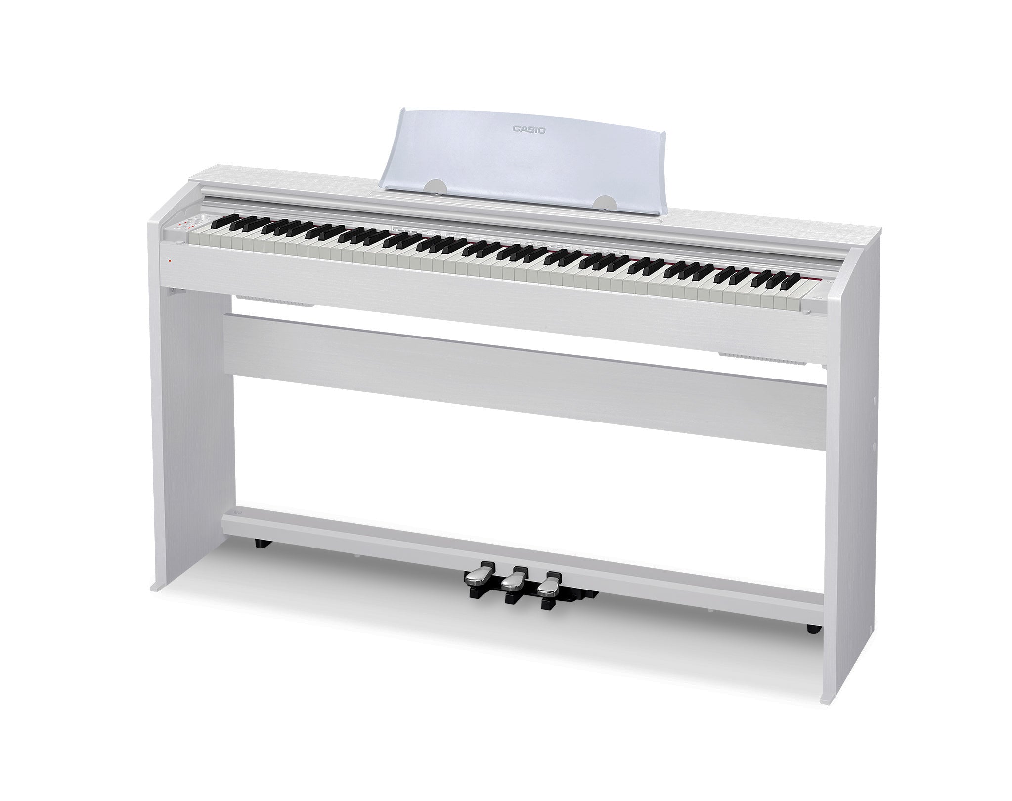 Casio PX-770 Privia Digital Piano - White w/ Adjustable Bench
