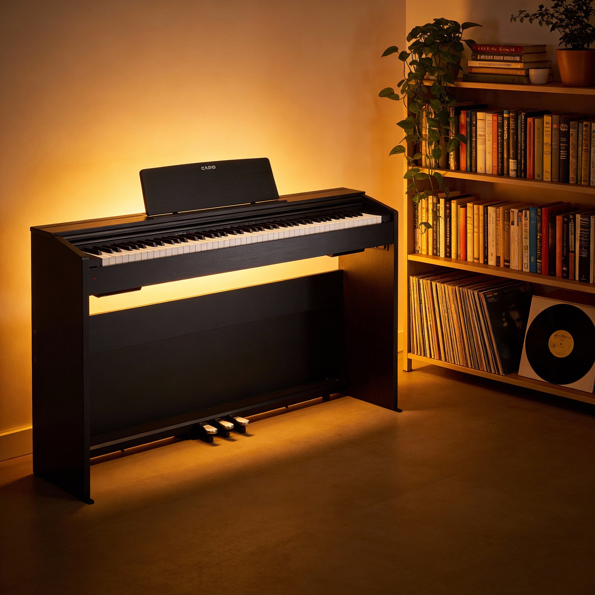 Casio Privia PX870 88-Key Digital Piano - Black w/ Sustain Pedal