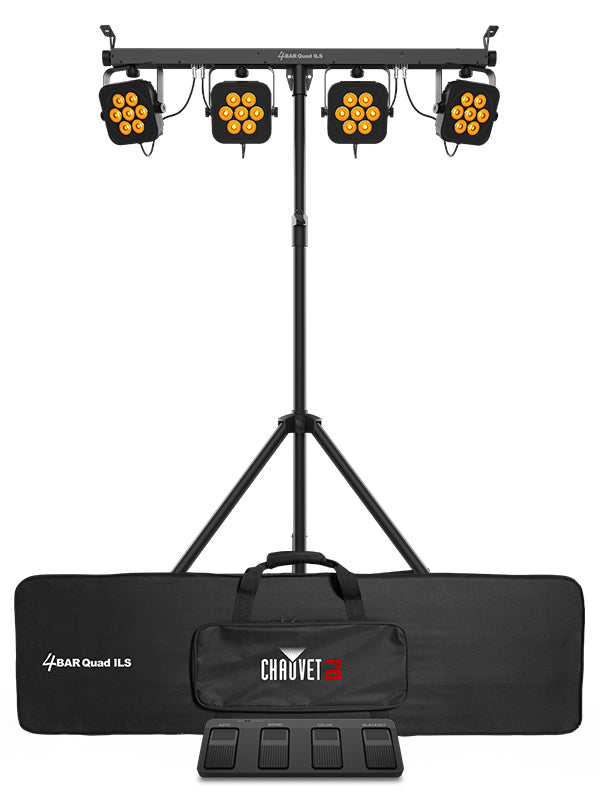 Chauvet DJ 4BAR Quad ILS w/ DMX Cables