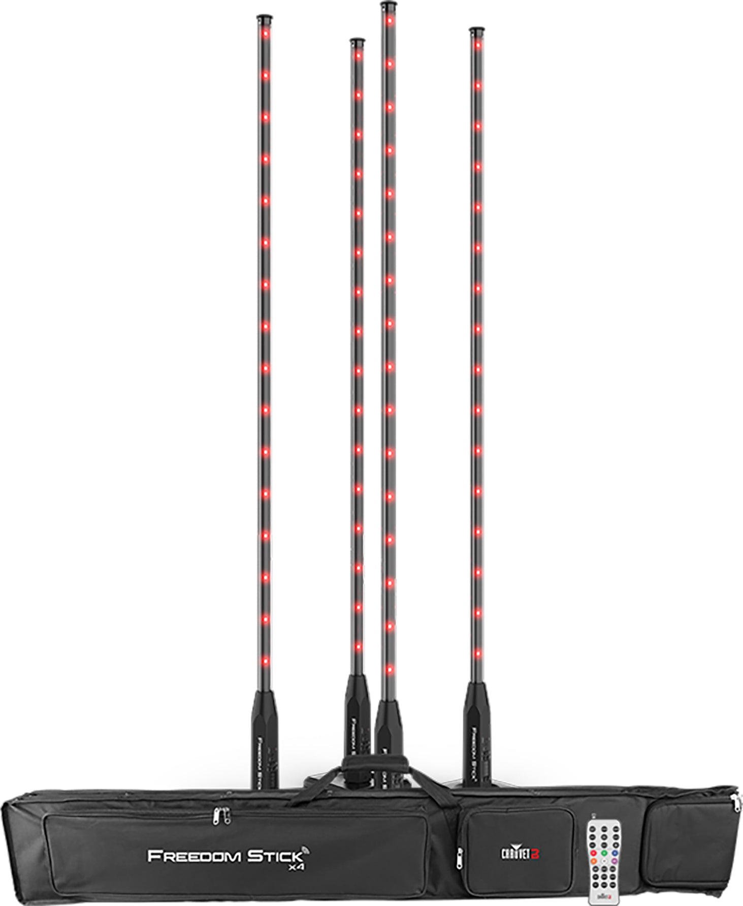 Chauvet DJ Freedom Stick X4 w/ DMX Cables