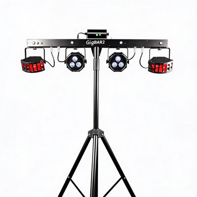 Chauvet GigBAR 2 4-in-1 Multi-Effect Lighting System w/ DMX Cables