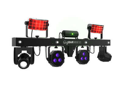 Chauvet GigBAR Move ILS 5-in-1 Lighting w/ DMX Cables