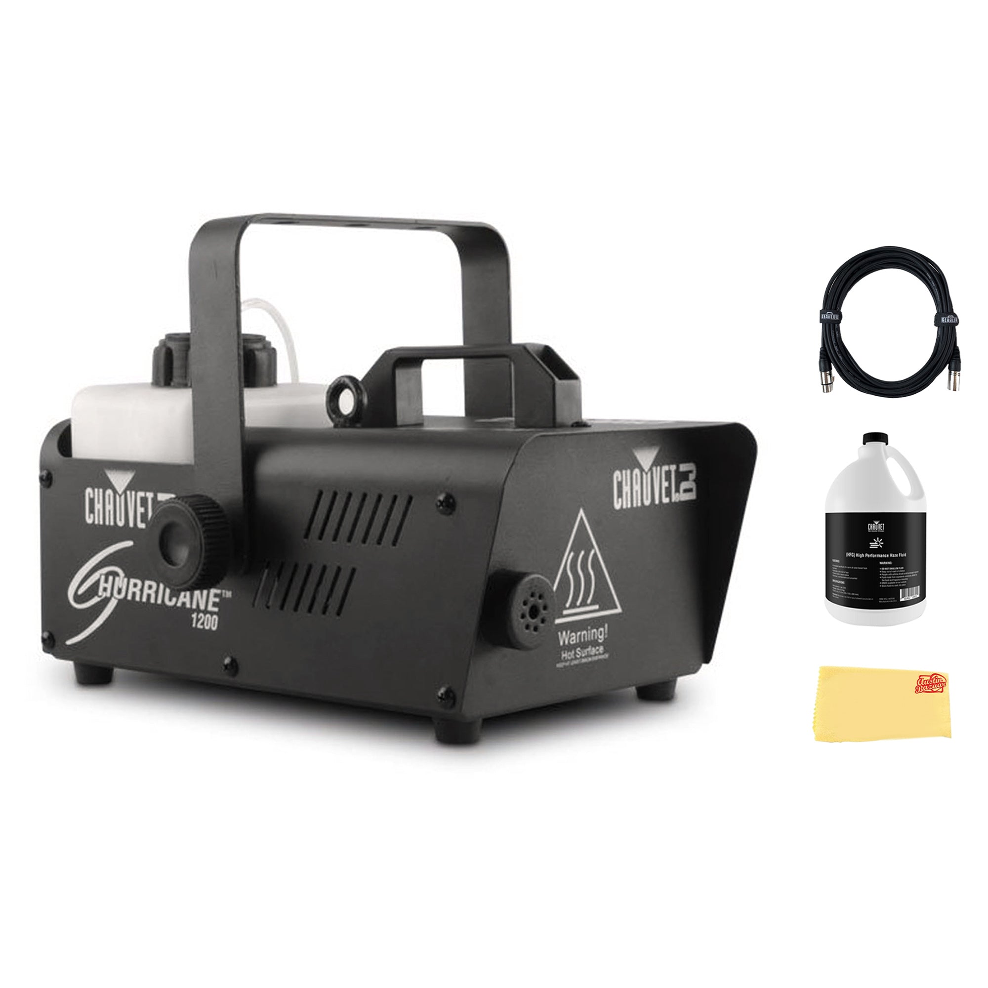 Chauvet DJ Hurricane 1200 Fog Machine w/ Haze Fluid