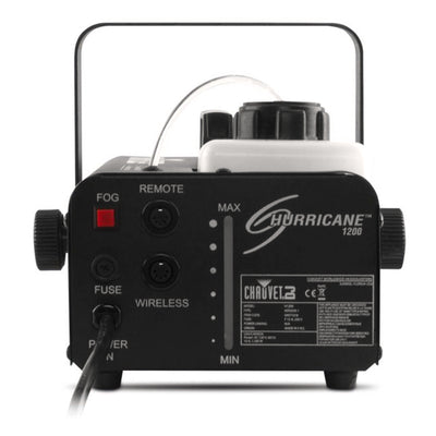 Chauvet DJ Hurricane 1200 Fog Machine w/ Haze Fluid