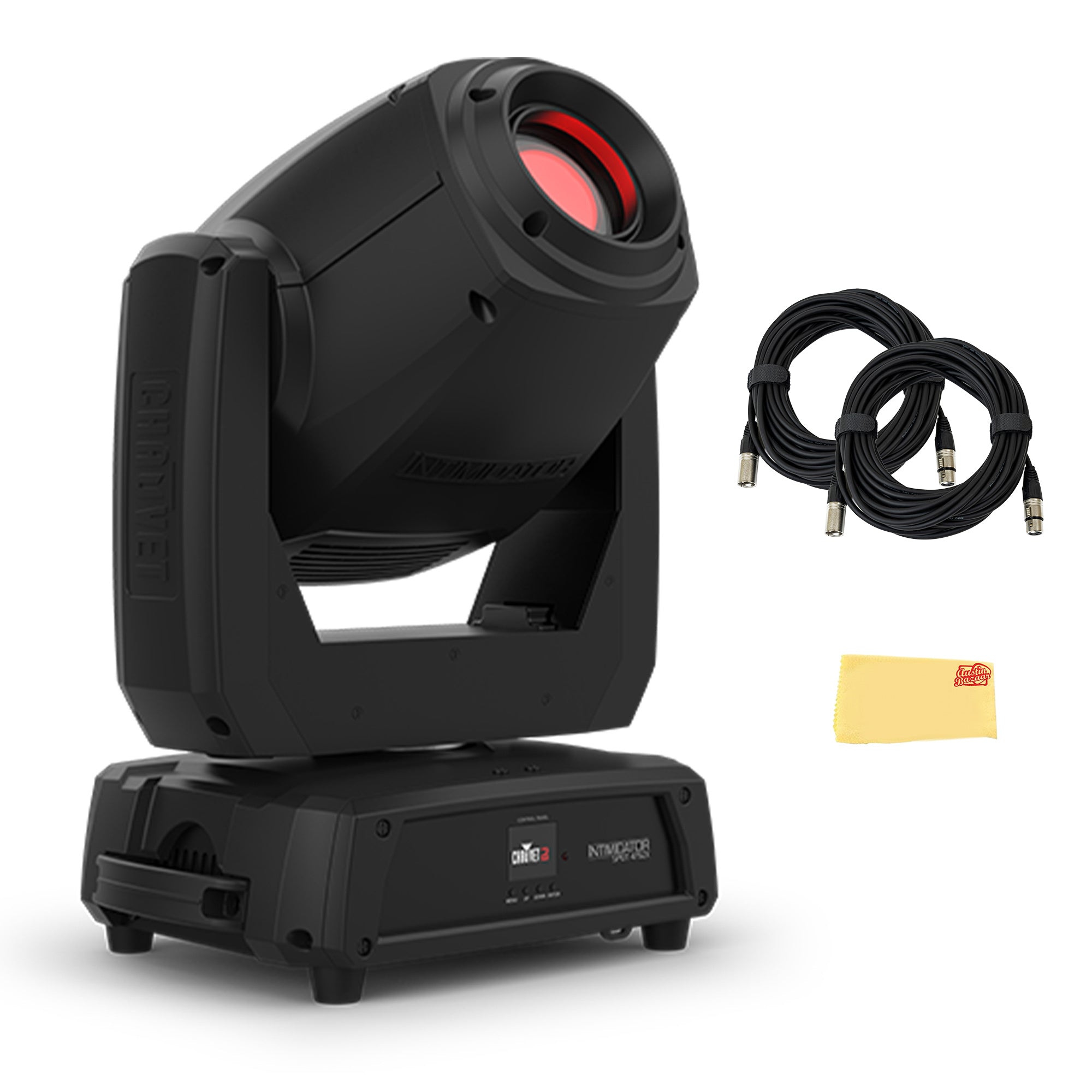 Chauvet DJ Intimidator Spot 475ZX Moving Head w/ DMX Cables