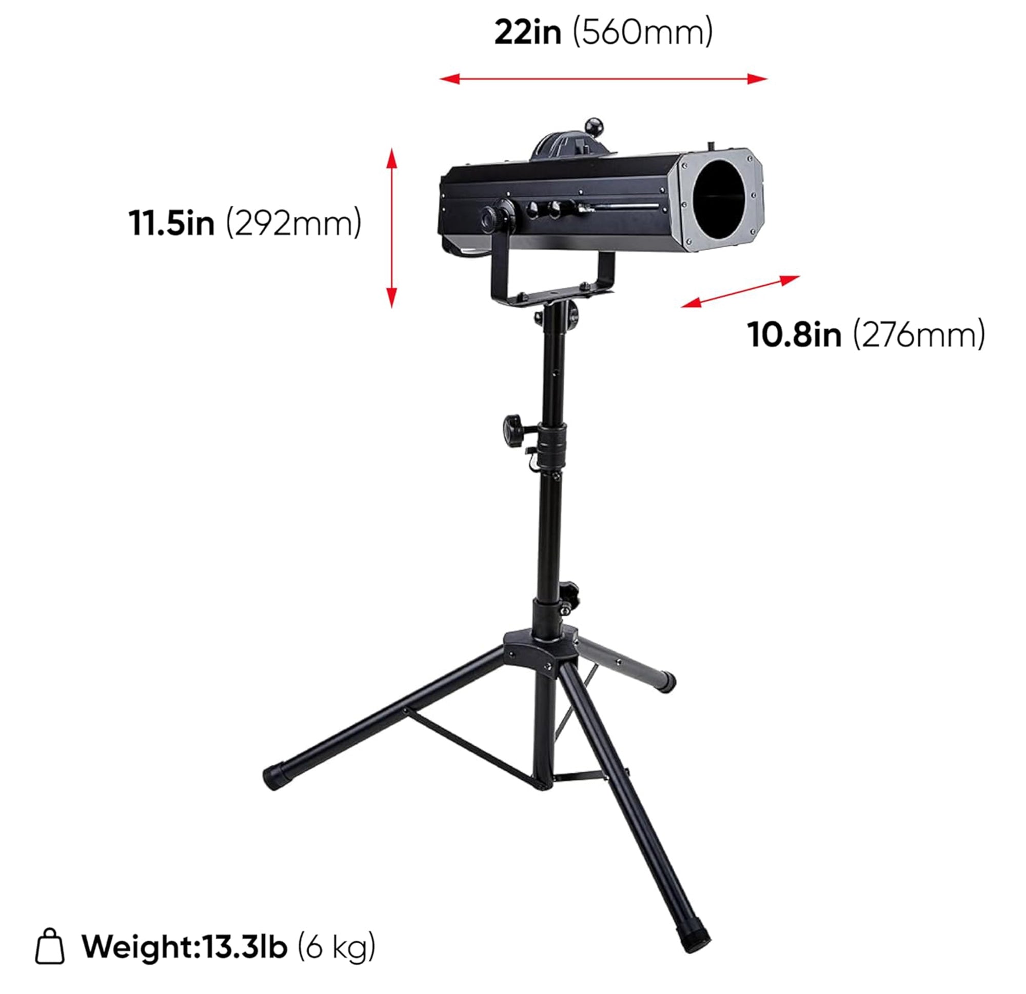 Chauvet DJ LED 75ST Followspot w/ DMX Cable