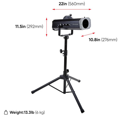 Chauvet DJ LED 75ST Followspot w/ DMX Cable