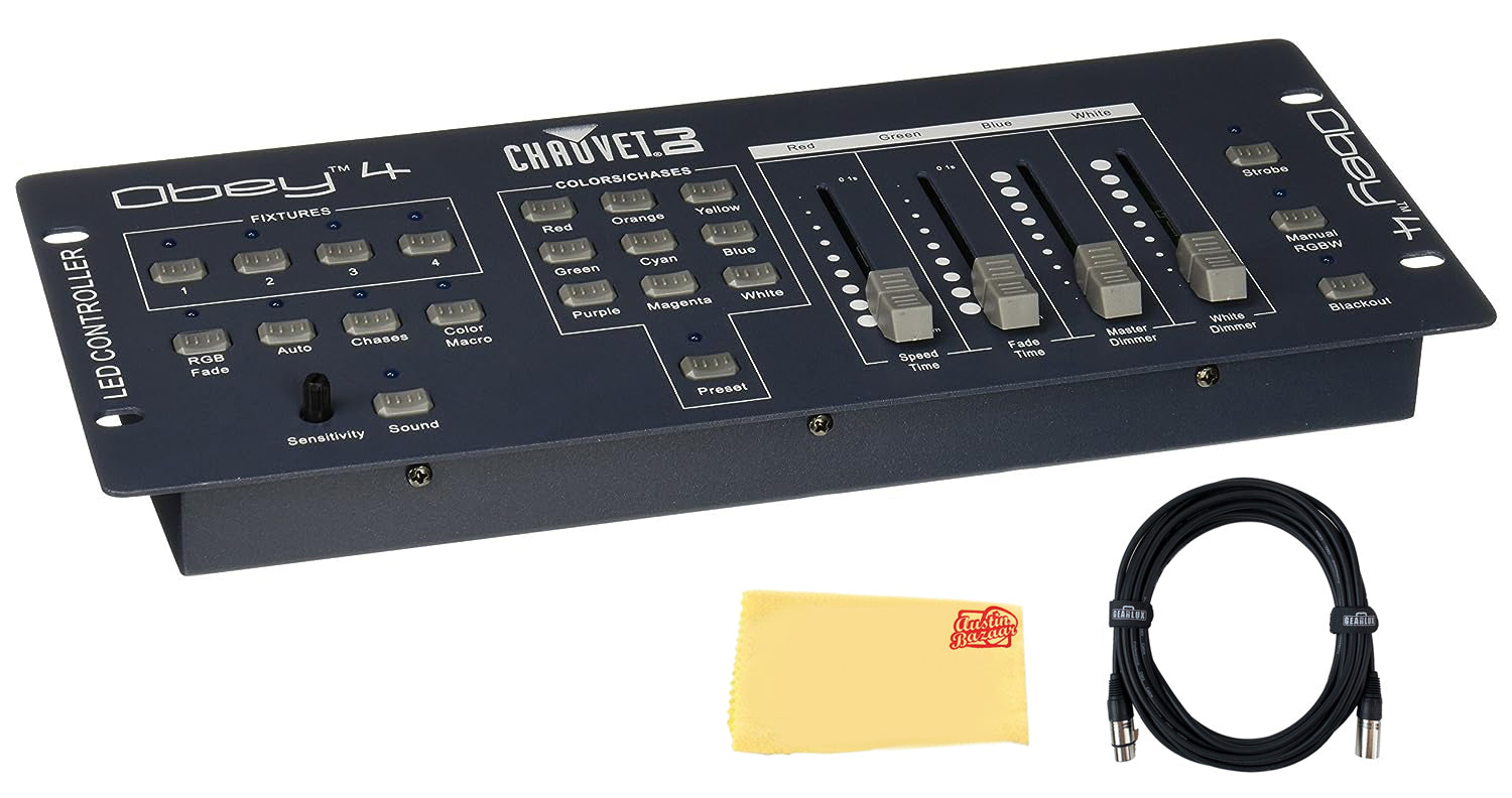 Chauvet Obey 4 DMX Controller w/ DMX Cable