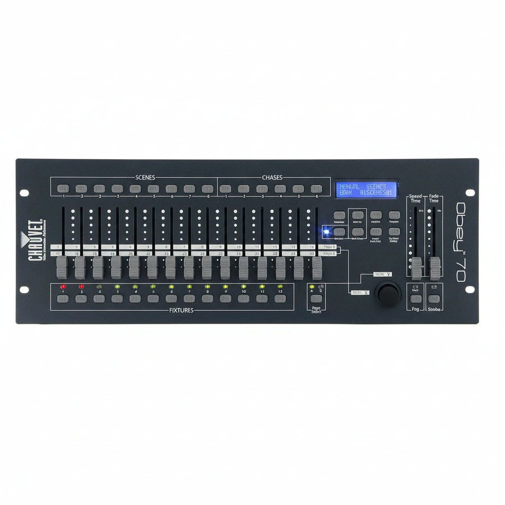 Chauvet Obey 70 DMX Controller w/ DMX Cable