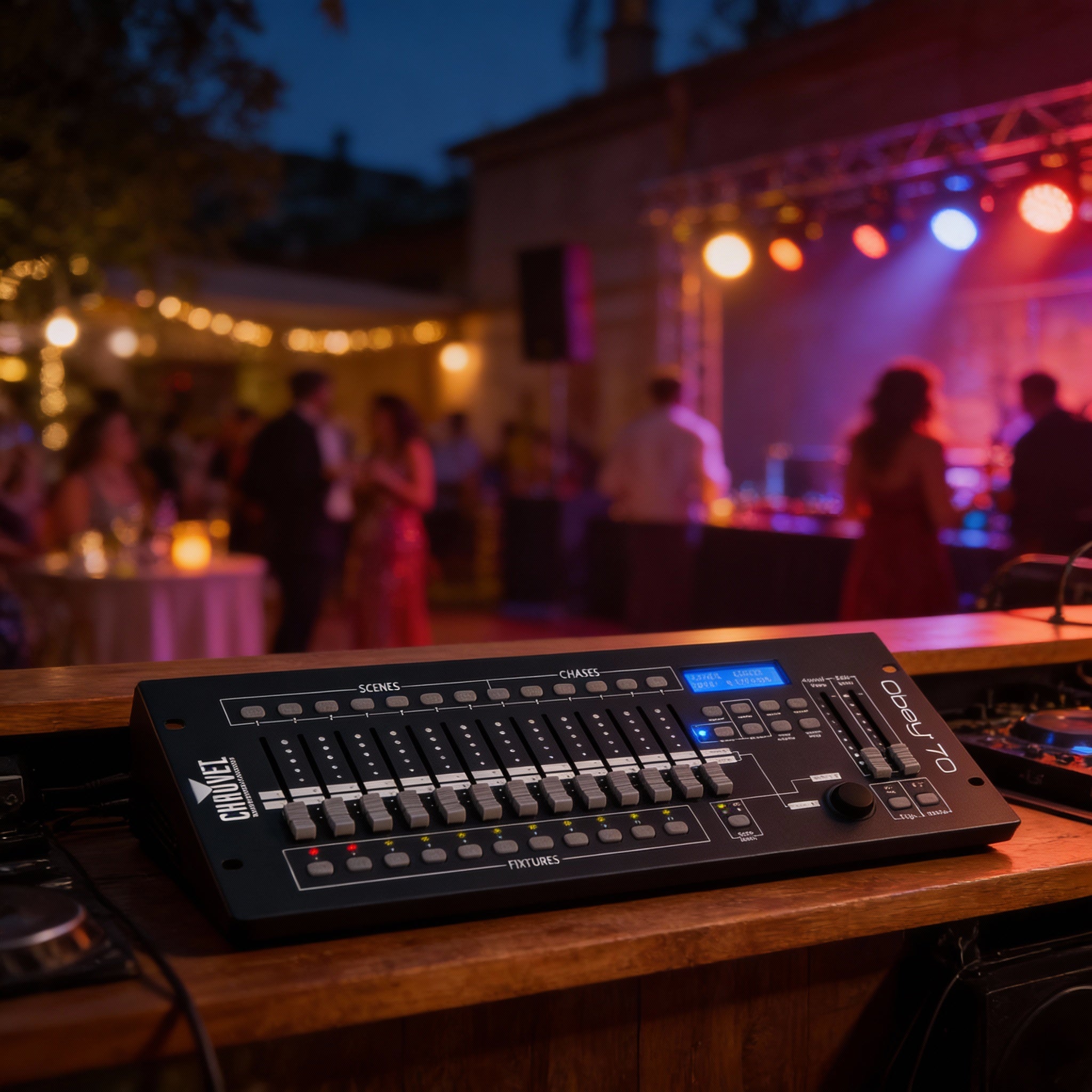 Chauvet Obey 70 DMX Controller w/ DMX Cable