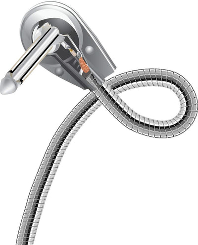 Cleartone 8-Inch Pedal Smart Pedal Board Cable, 24 AWG - 3 Pack